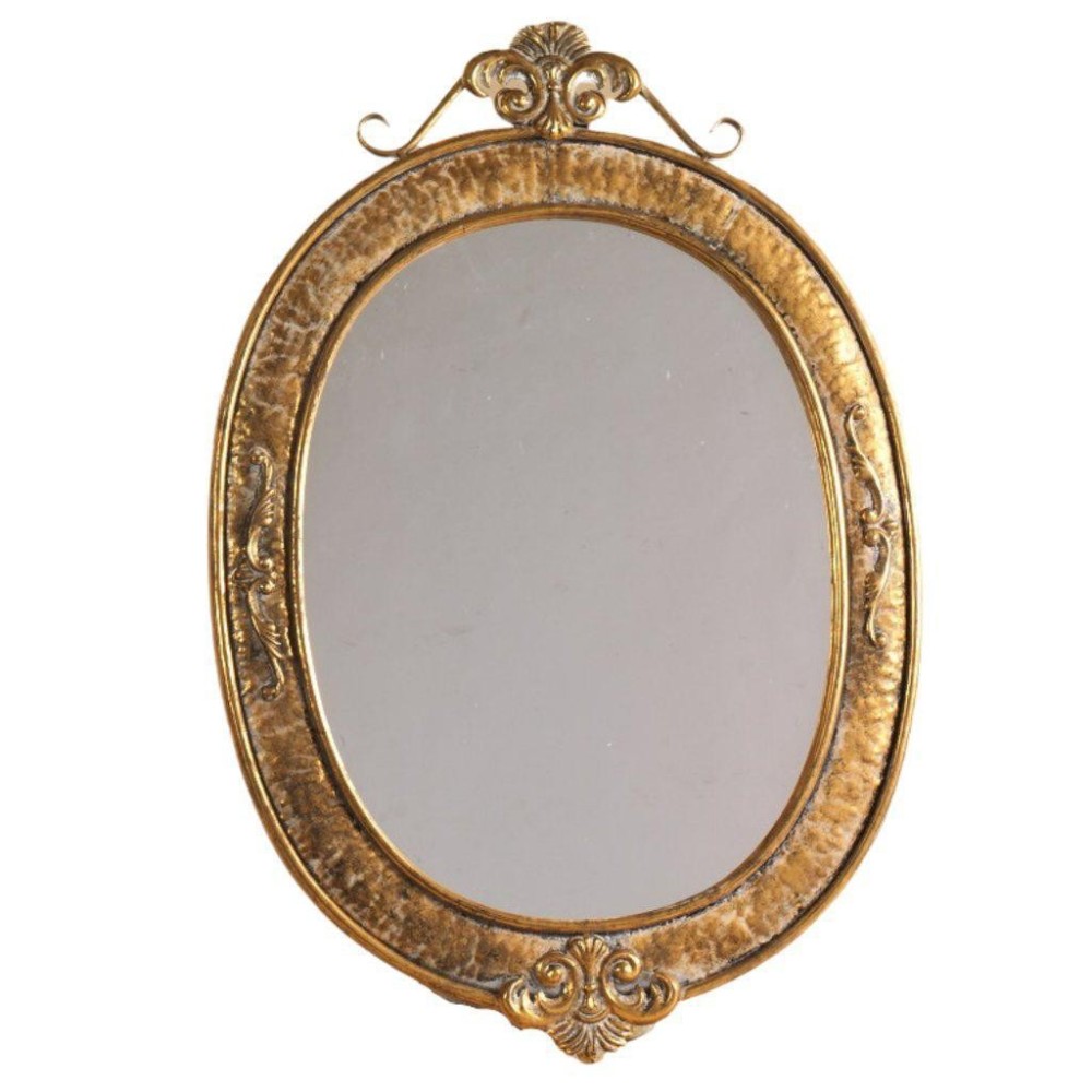 SPECCHIO OVALE BAROCCO 83X55CM